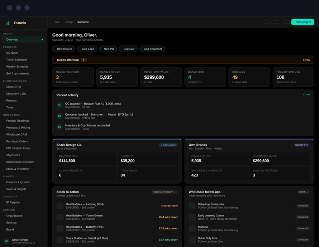 Product Operations Software